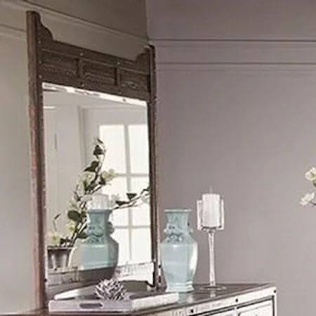 Dresser Mirror with Beveled Glass